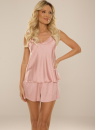 Pijama dama DE LAFENSE 848 CORDELIA roz