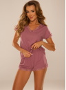 Pijama dama DE LAFENSE 840 HAZEL căpșuni