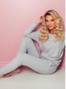Női szett DE LAFENSE 555 PAULA 7/8 melange