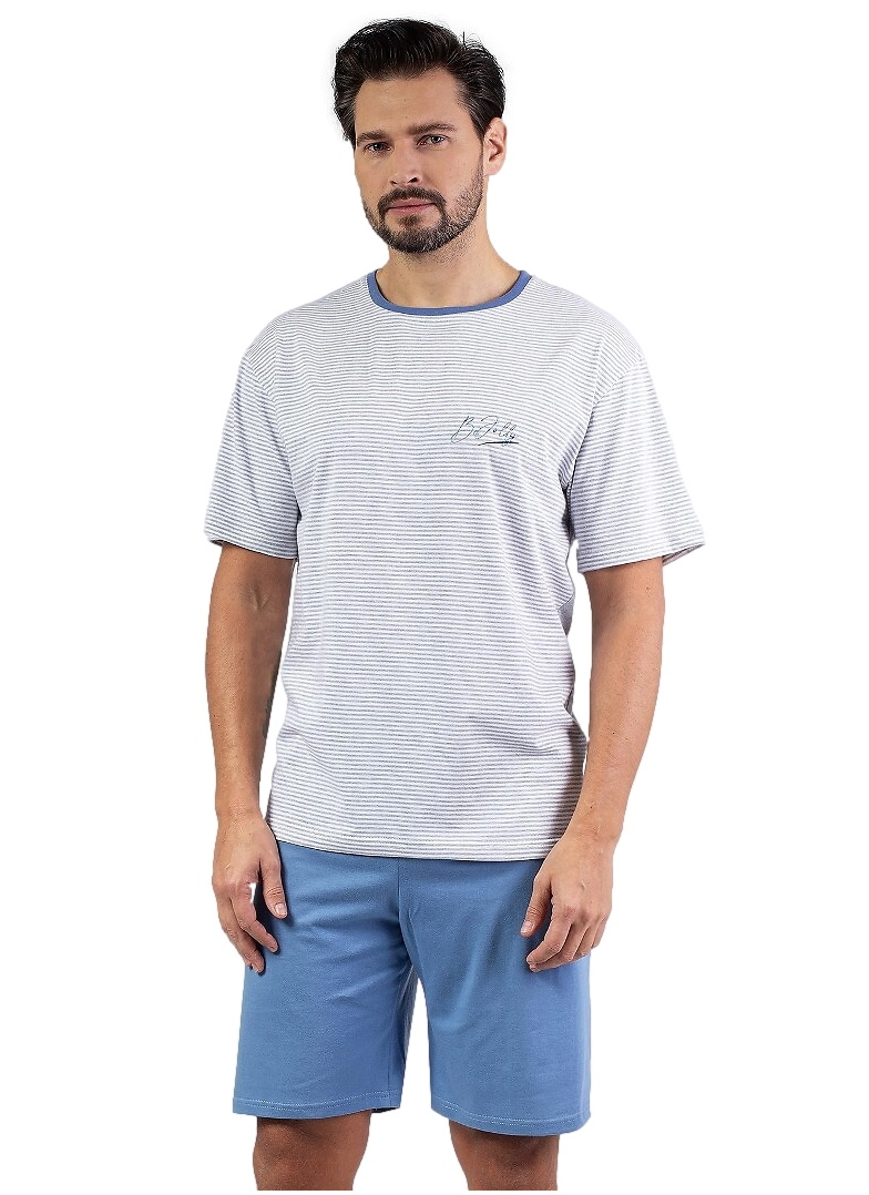 Pijama bărbați REGINA 483 albastru