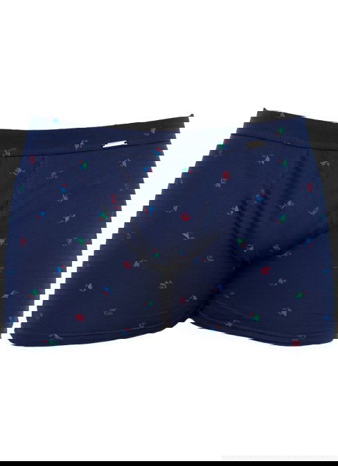 Boxeri bărbați CORNETTE PRIME 904/124 albastru închis