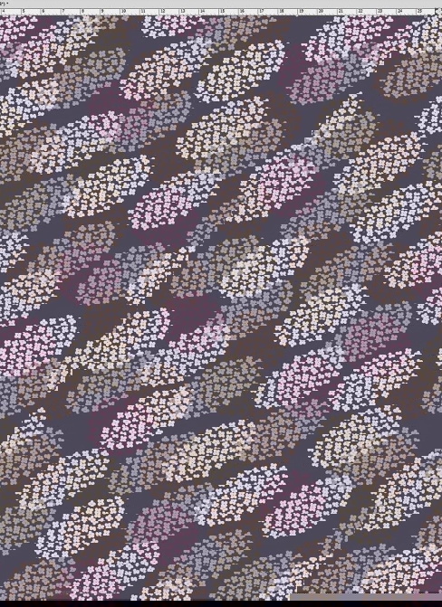 Halat dama LUNA 390 violet