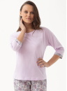 Pijama dama LUNA 343 heather