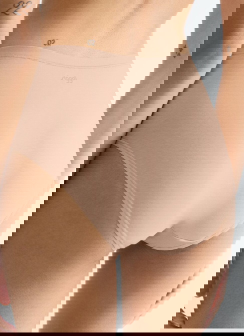 Chiloți dama SLOGGI GO DAILY COTTON MIDI 3PACK 00LZ - NEW BEIGE