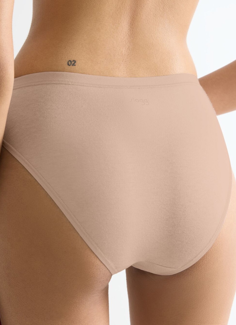 Női bugyi SLOGGI GO DAILY COTTON TAI 00LZ - NEW BEIGE