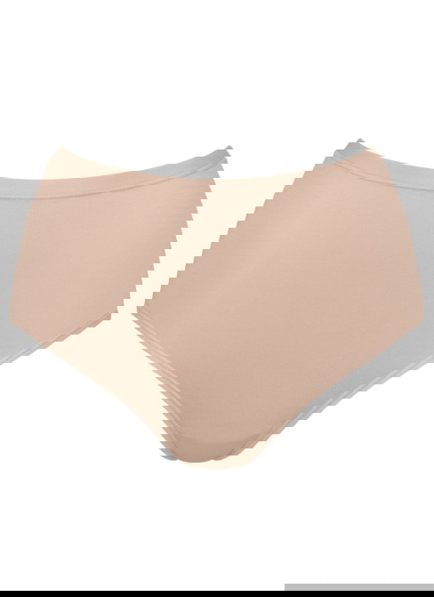 Chiloți dama SLOGGI GO DAILY COTTON HIGHWAIST 3PACK 00LZ - NEW BEIGE