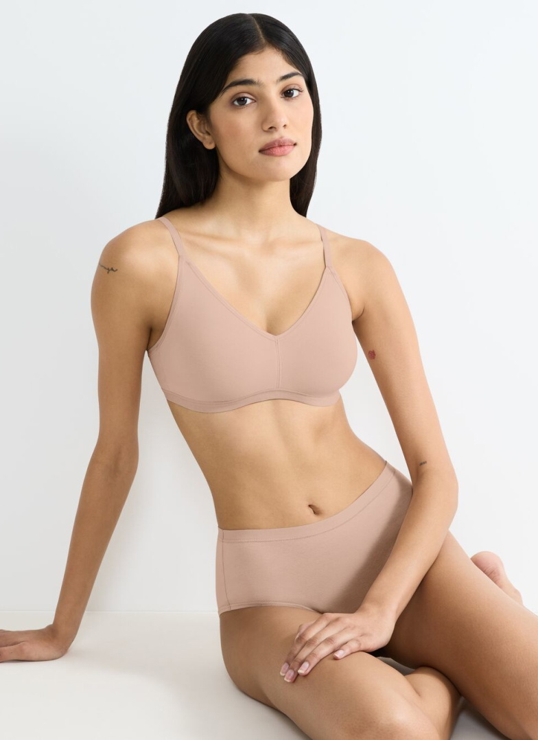 Női bugyi SLOGGI GO DAILY COTTON MIDI 00LZ - NEW BEIGE