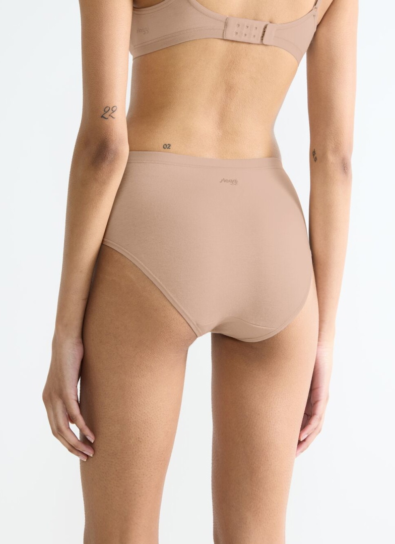 Női bugyi SLOGGI GO DAILY COTTON MIDI 00LZ - NEW BEIGE