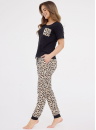 Pijama dama CORNETTE 730/440 PANTHER 3 negru