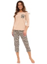 Pijama dama CORNETTE 602/441 PANTHER 4 3/4 bej