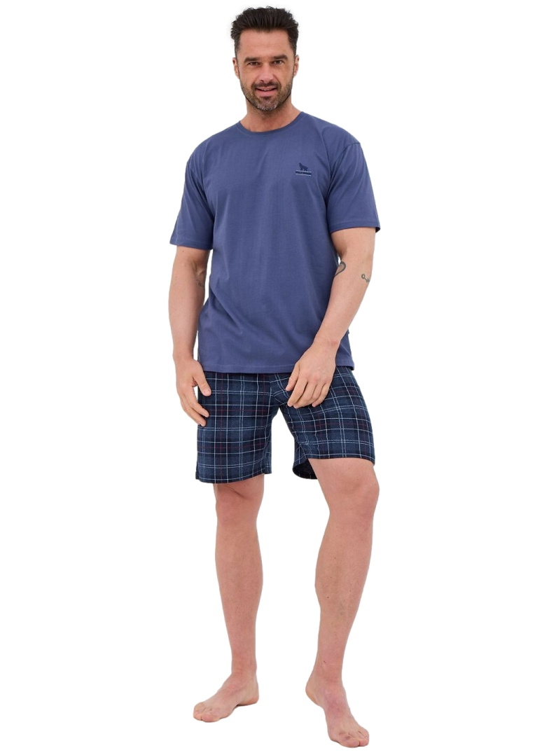 Pánské pyžamo CORNETTE 326/195 WILD WOOD 2 jeans