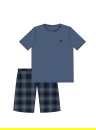 Piżama męska Cornette 326/195 Wild Wood 2 jeans