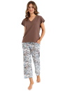 Pijama dama CANA 485 ciocolată