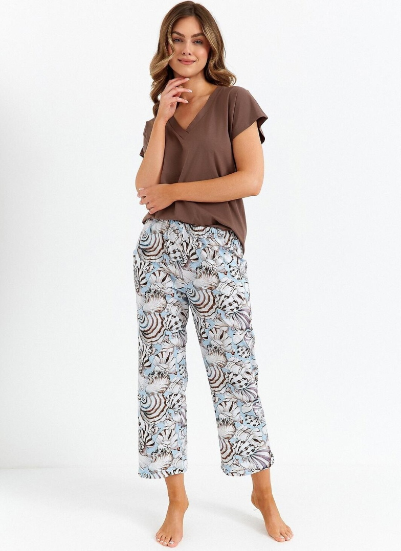 Pijama dama CANA 485 ciocolată