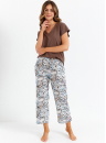 Pijama dama CANA 485 ciocolată