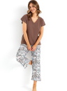 Pijama dama CANA 485 ciocolată