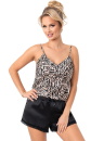 Pijama dama DONNA SHEILA 1/2 negru