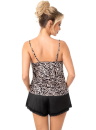 Pijama dama DONNA SHEILA 1/2 negru