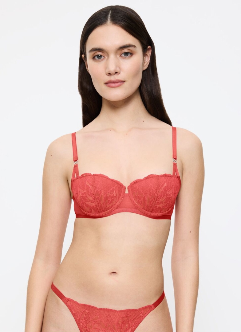 Sutien TRIUMPH CRAZY STUPID LOVE WHP BLOOD ORANGE