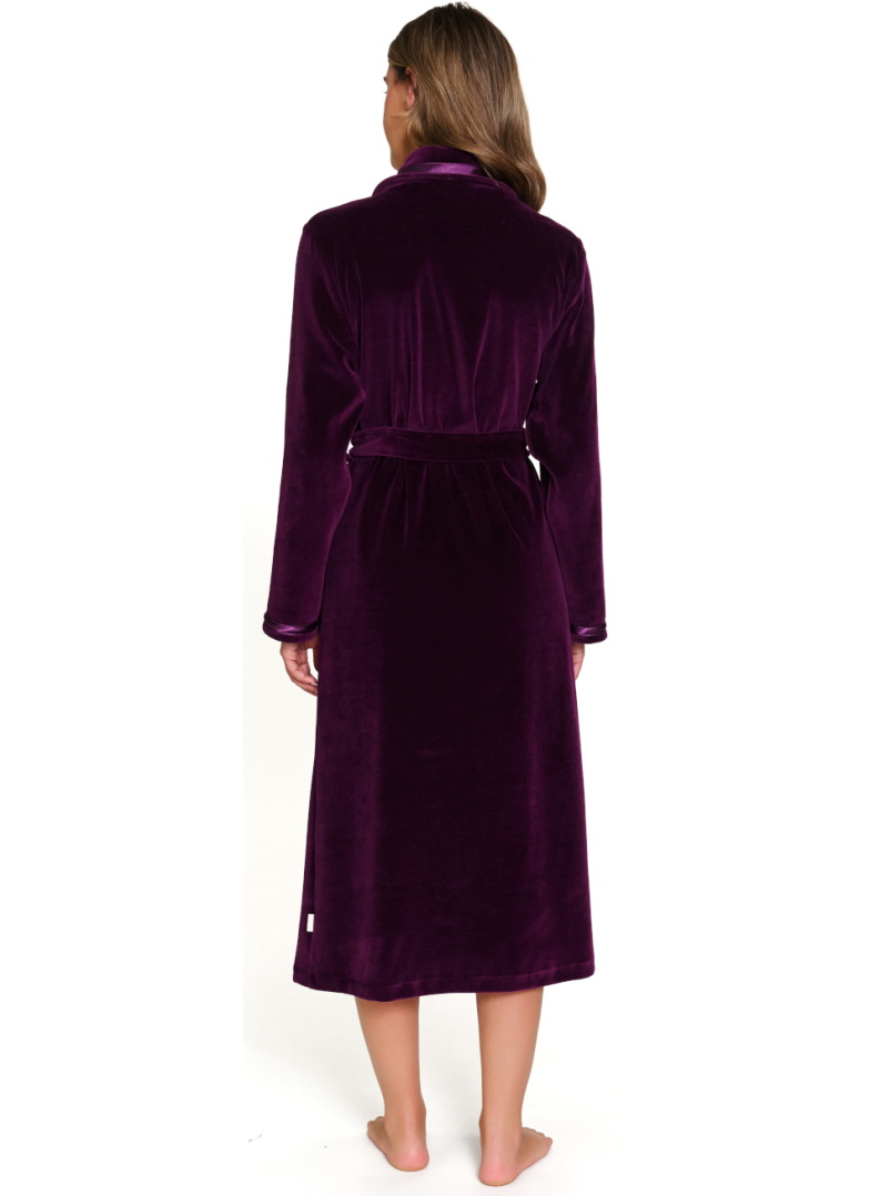 Szlafrok damski Doctor Nap SWA.1078 BURGUNDY