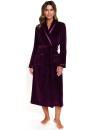 Szlafrok damski Doctor Nap SWA.1078 BURGUNDY