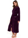 Szlafrok damski Doctor Nap SWA.1078 BURGUNDY