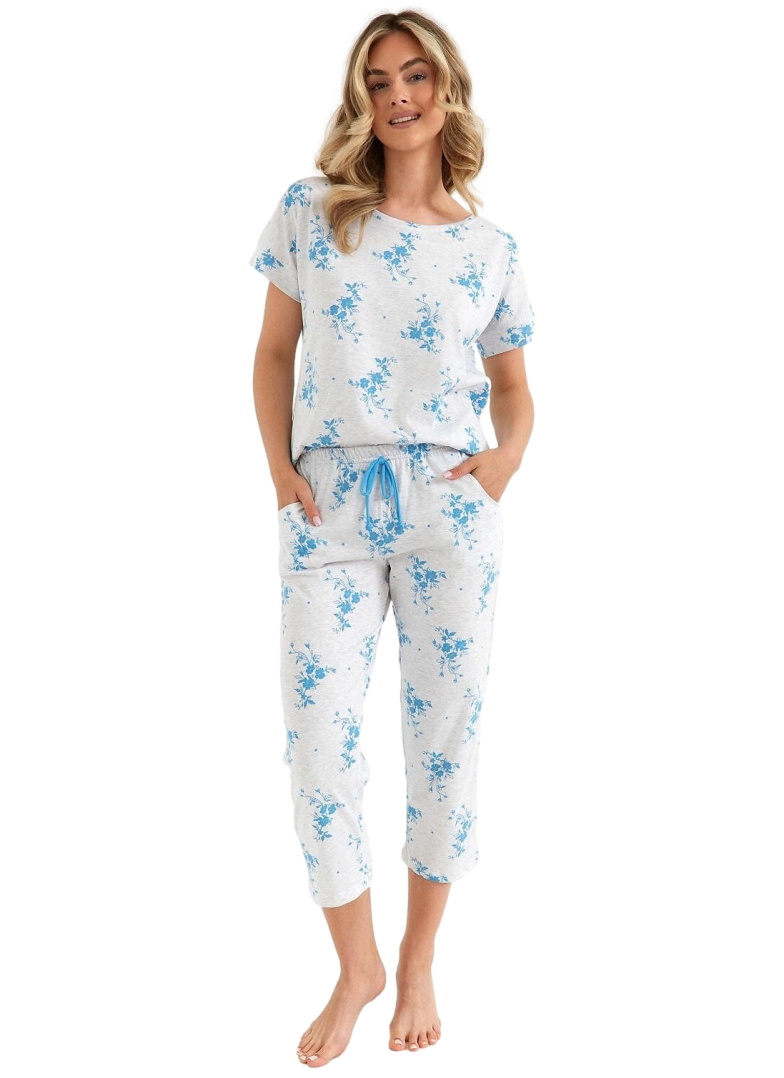 Pijama dama CANA 490 melange deschis