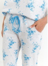 Pijama dama CANA 490 melange deschis