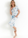Pijama dama CANA 490 melange deschis