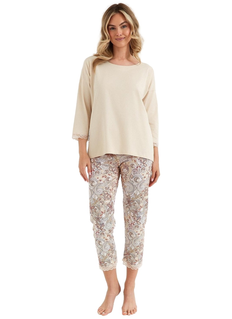 Pijama dama CANA 486 vanilie