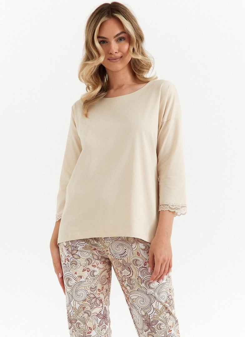 Pijama dama CANA 486 vanilie