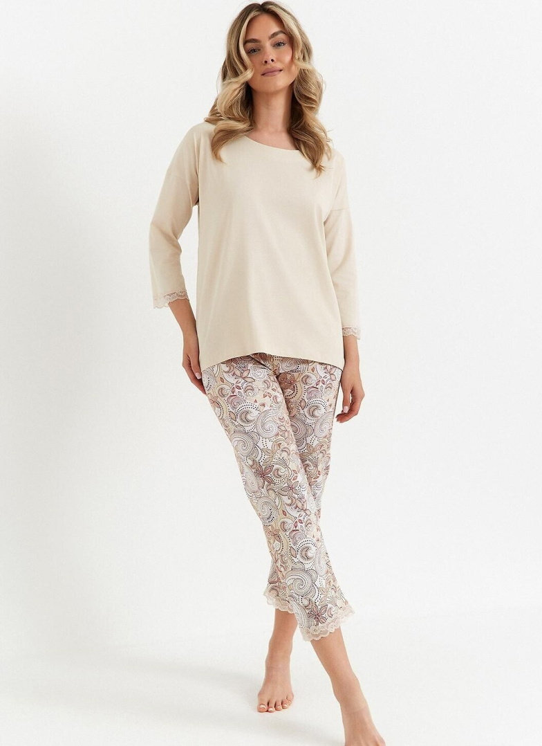 Pijama dama CANA 486 vanilie