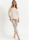 Pijama dama CANA 486 vanilie