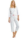 Pijama dama TARO ELODIE 3432 alb