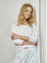 Pijama dama TARO ELODIE 3432 alb