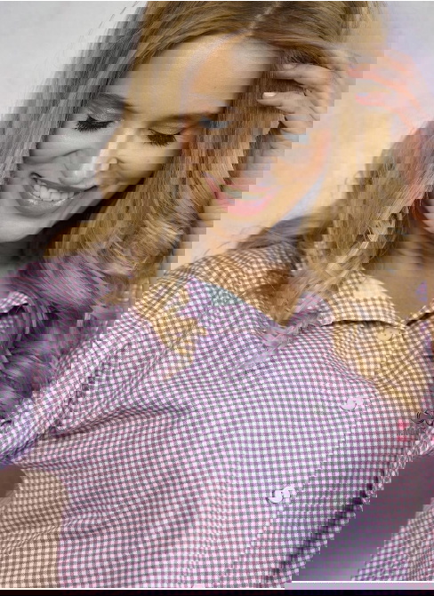 Dámské rozepínací pyžamo TARO 3435 JOLIE růžová