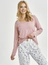 Pijama dama TARO 3456 CAROLINE roz