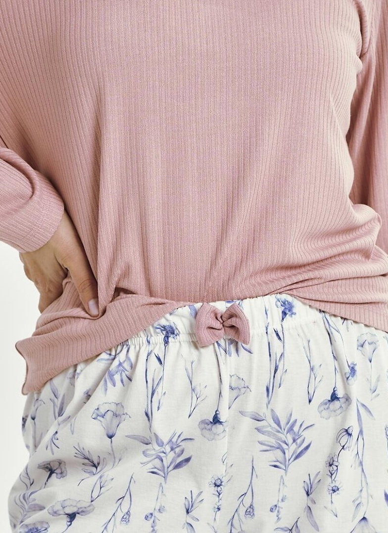 Pijama dama TARO 3456 CAROLINE roz