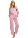 Pijama dama TARO 3444 ELEONORA roz