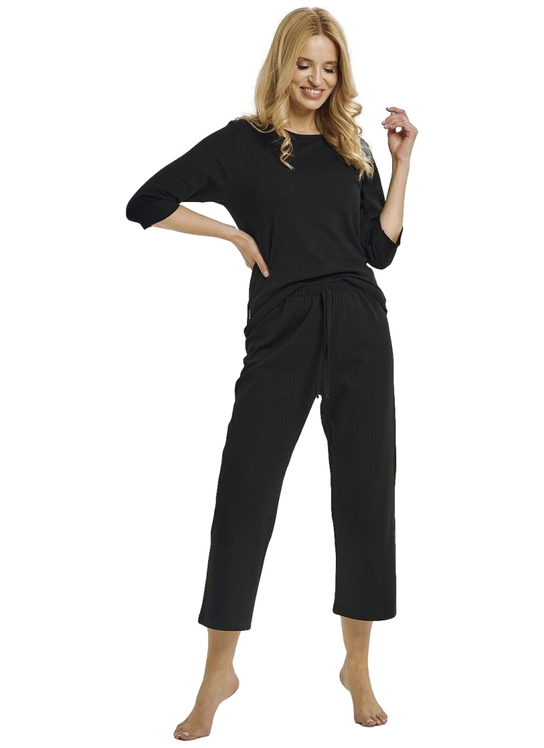 Pijama dama TARO MELANIA 3445 negru