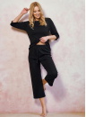 Pijama dama TARO MELANIA 3445 negru
