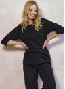 Pijama dama TARO MELANIA 3445 negru