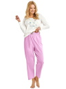 Pijama dama TARO MONICA 3459 crem