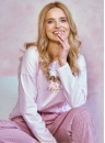 Dámské pyžamo TARO ELISA 3434 růžová