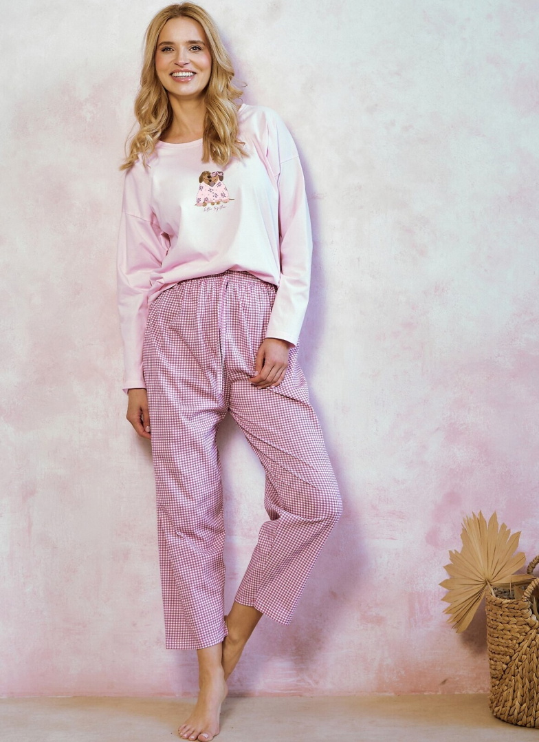 Pijama dama TARO ELISA 3434 roz