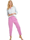 Pijama dama TARO YOLANDA 3446 albastru deschis