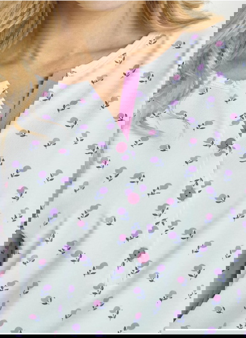 Női pizsama TARO YOLANDA 3446 kék