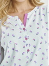 Pijama dama TARO YOLANDA 3446 albastru deschis