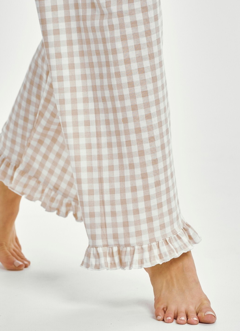 Pijama dama TARO VERA 3438 bej