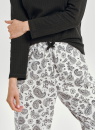 Pijama dama TARO AIDA 3454 negru